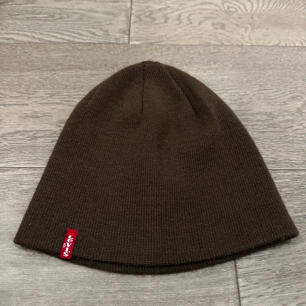 Levi's Brown Knit Beanie